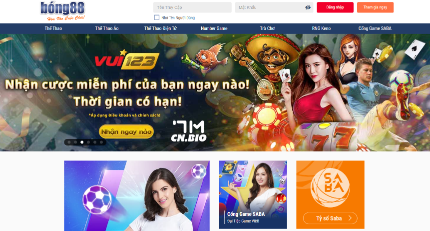 Bong88 - Giao diện mới Bong88 - Giao diện mới