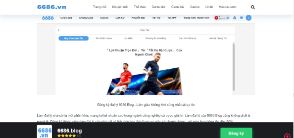 Một trong những ưu đãi khủng tại 6686 Một trong những ưu đãi khủng tại 6686